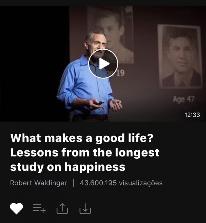 Qual o maior preditor de um envelhecimento bem sucedido?